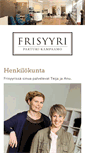 Mobile Screenshot of frisyyri.com